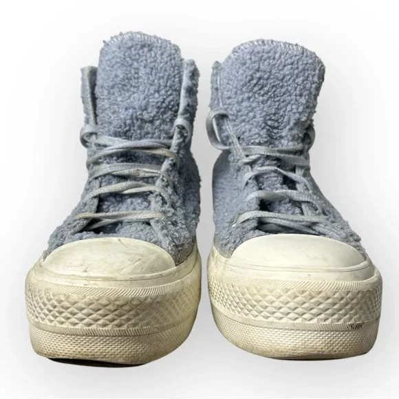 Converse Chuck Taylor All Star Platform High 'Cozy Sherpa - Ghost' 6 - Picture 7 of 14